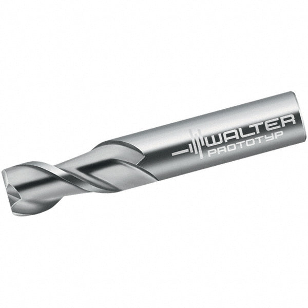 1/2" 2-Flute Solid Carbide Square End Mill - Walter-Prototyp 5543450