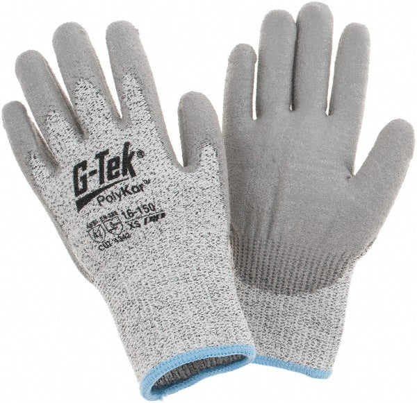 X-Small Salt & Pepper PolyKor Cut-Resistant Gloves - PIP 16-150/XS