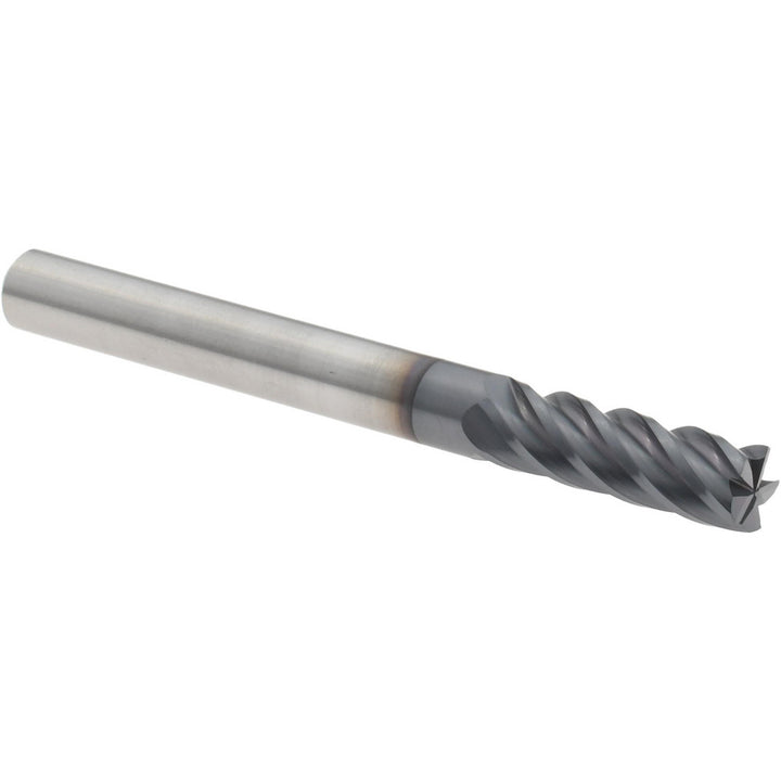 1/4" 5-Flute Solid Carbide Square End Mill, AlTiN - Harvey Tool 916016-C6