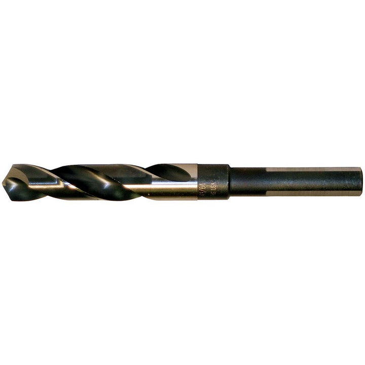 5/8" High-Speed Steel Reduced Shank Drill Bit, Coated, 118° point - Cleveland C17038