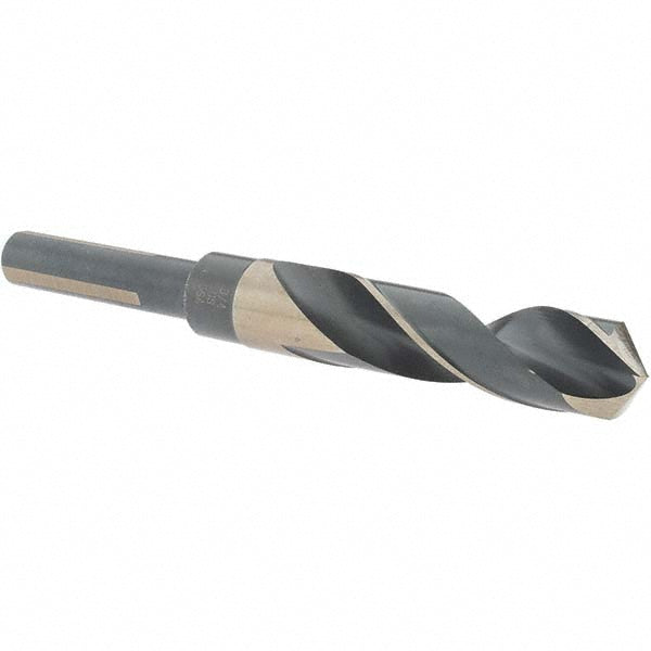 3/4" High-Speed Steel Reduced Shank Drill Bit, Coated, 118° point - Cleveland C17046
