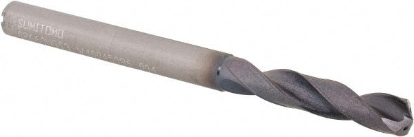 17/64" Solid Carbide Screw Machine Drill Bit, Coated, 135° point - Sumitomo U101085