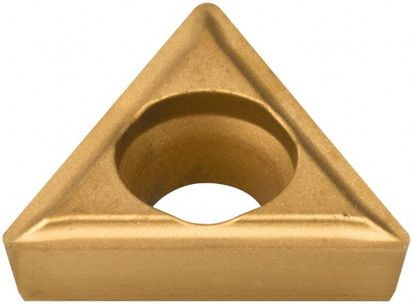 Triangle 1/4" IC Carbide Insert, Grade CVM2, TiN - Everede Tool 04290