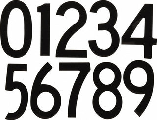 Number Set Label - STRANCO DBV-4-NUM-100