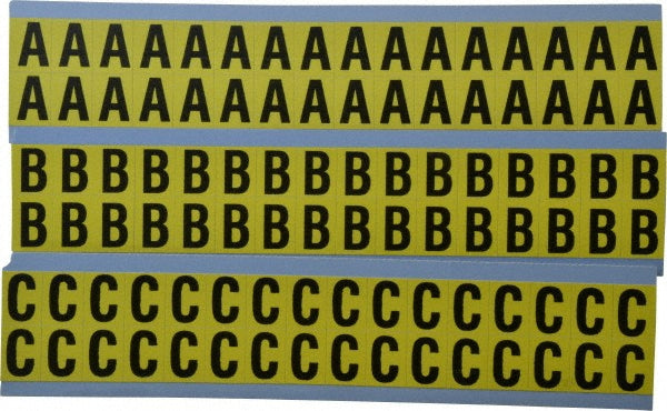 Combo Pack (Letters) Label - STRANCO SB3CP-A-Z