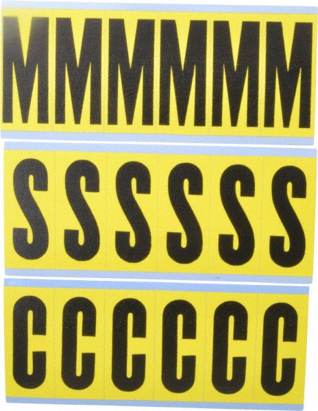 Combo Pack (Letters) Label - STRANCO SB6CP-A-Z