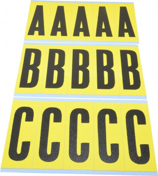 Combo Pack (Letters) Label - STRANCO SB7CP-A-Z