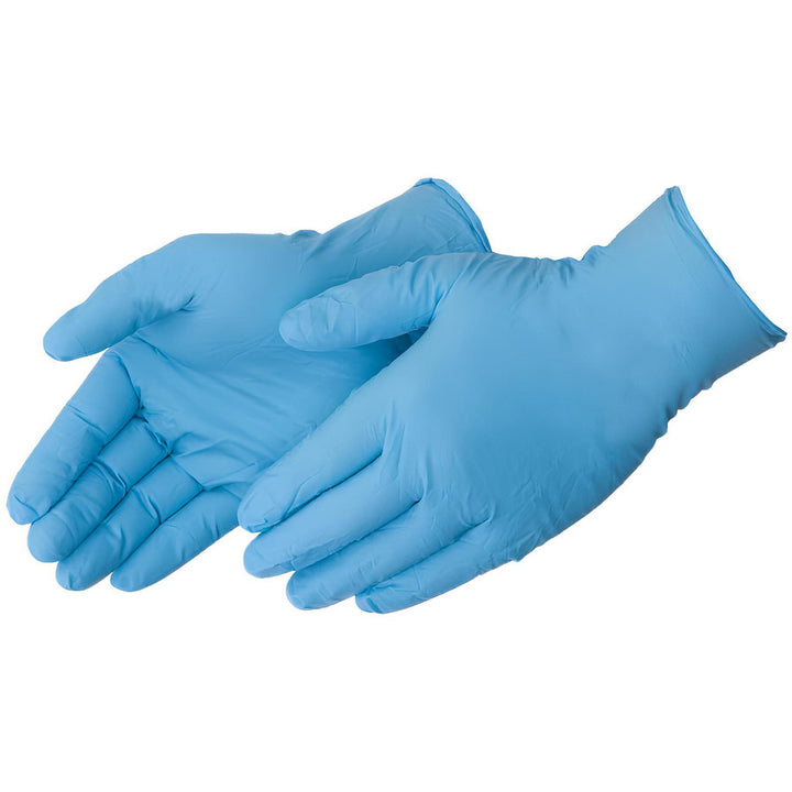 Blue Nitrile Gloves - Liberty Safety 2016W/M