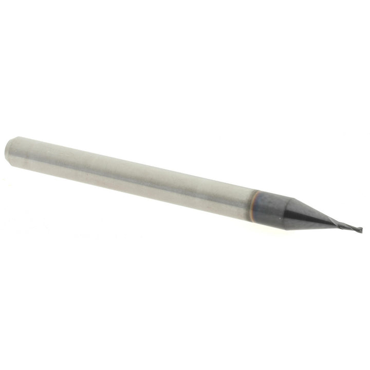 0.0230" 2-Flute Solid Carbide Square End Mill, AlTiN - Accupro 14796898