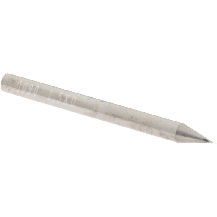 0.0090" 2-Flute Solid Carbide Square End Mill - Accupro 14796989