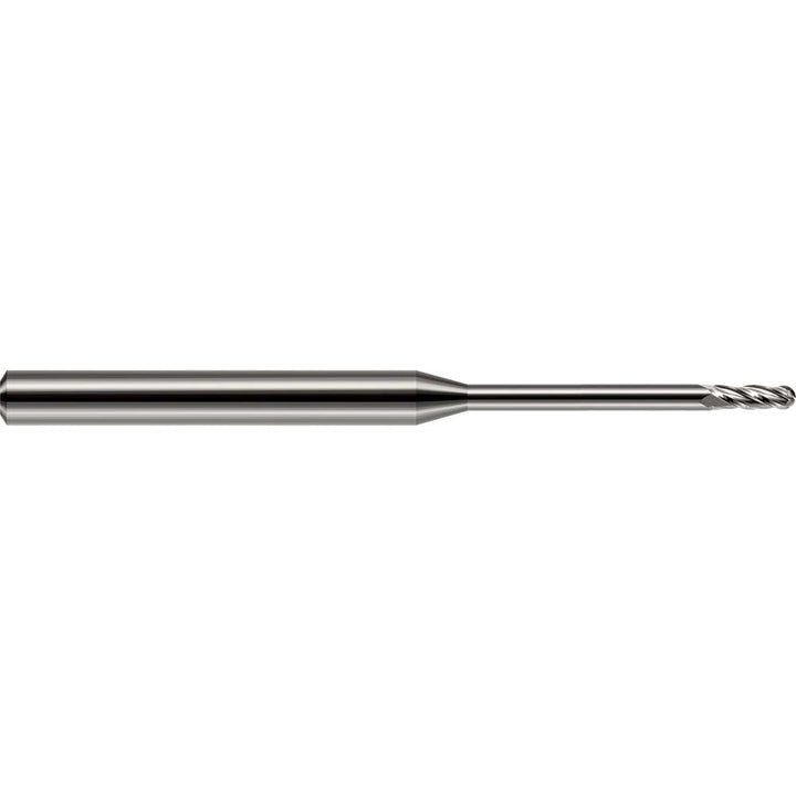 3/64" 4-Flute Solid Carbide Ball End Mill - Harvey Tool 991147