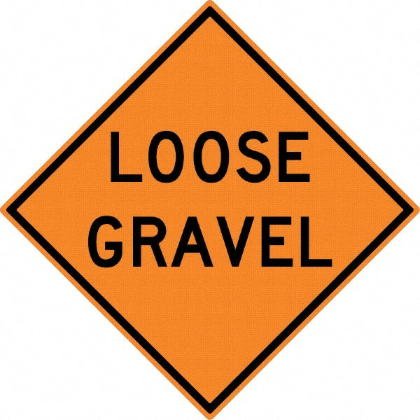 Loose Gravel Sign - AccuformNMC TM236K