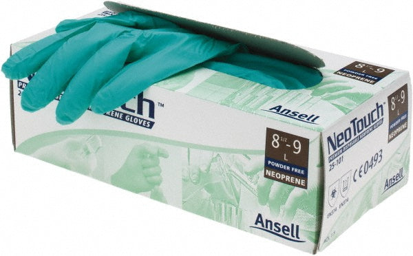 Green Neoprene Gloves - Ansell 25-101L