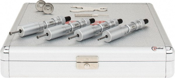 4-Piece Micrometer, 0.000160" accuracy - SPI CMS160725043