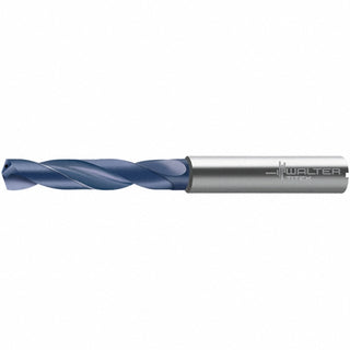 9/32" Solid Carbide Drill Bit, TiNAl, 140° point - Walter-Titex 6968785