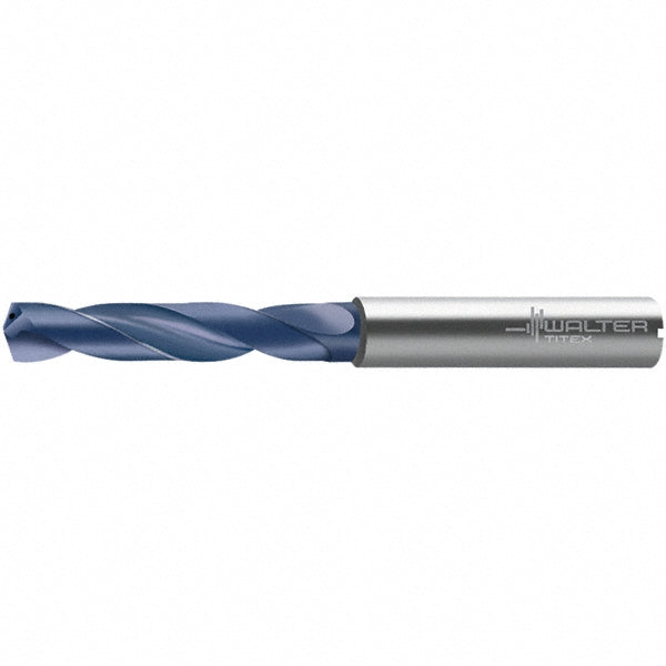 9/32" Solid Carbide Drill Bit, TiNAl, 140° point - Walter-Titex 6968785