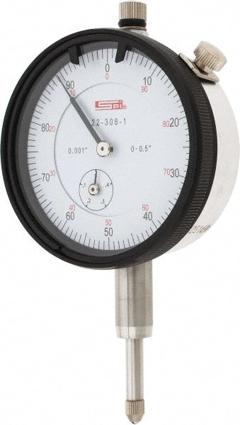 0.5000" Dial Indicator, 0.001000" grad - SPI 22-308-1
