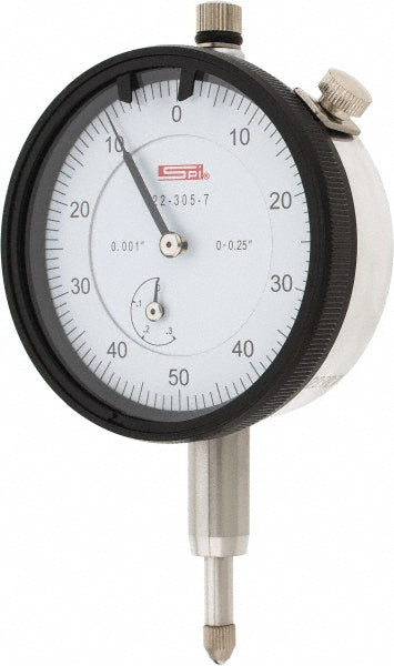 0.2500" Dial Indicator, 0.001000" grad - SPI CMS160725108
