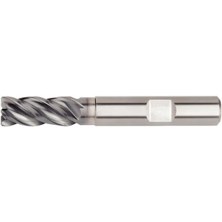 4-Flute Solid Carbide Corner Radius & Corner Chamfer End Mill, AlTiN - Kennametal 6130740
