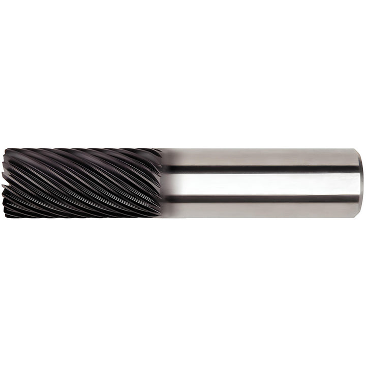 1/2" 9-Flute Solid Carbide Corner Radius End Mill, AlTiN - Kennametal 6167537