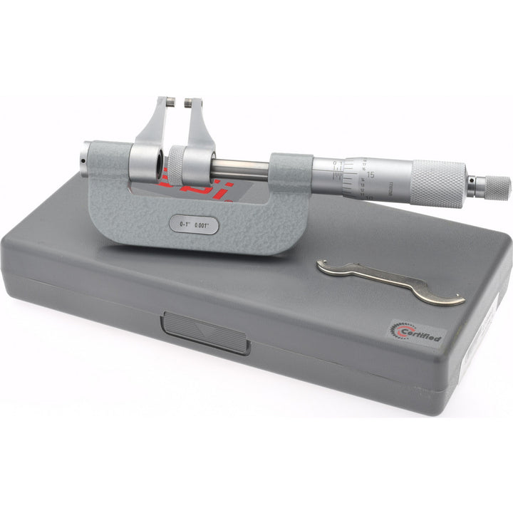 1.0000" Micrometer, 0.000200" accuracy - SPI CMS160809190