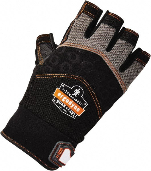 Large Black Stretch-Knit; Spandex General Purpose Gloves - Ergodyne 17694