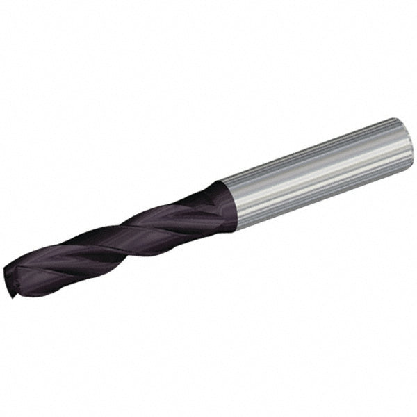 0.1719" Solid Carbide Drill Bit, TiAlN, 140° point - Kennametal 4054519