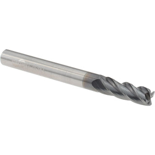 1/4" 4-Flute Solid Carbide Corner Radius End Mill, AlCrN - Supermill 5253303