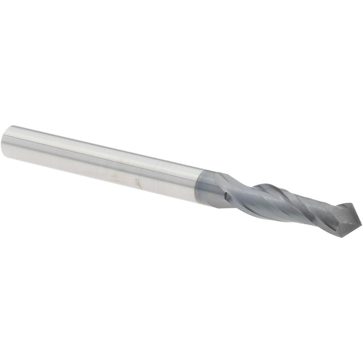 1/8" 2-Flute Solid Carbide Drill Mill End Mill, AlTiN - Micro 100 DM-125-290X