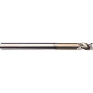 1/4" 3-Flute Solid Carbide Corner Radius End Mill - SGS 35789