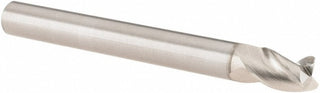 1/4" 3-Flute Solid Carbide Corner Radius End Mill, TIB2 - SGS 35666