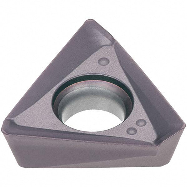 TOMT100408PDER-MJ AH120 Solid Carbide Insert, Grade AH120, TiAlN - Tungaloy 6999179