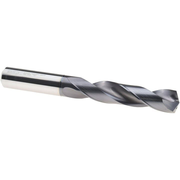 0.6304" Solid Carbide Drill Bit, TiAlN, 140° point - Seco 03046284