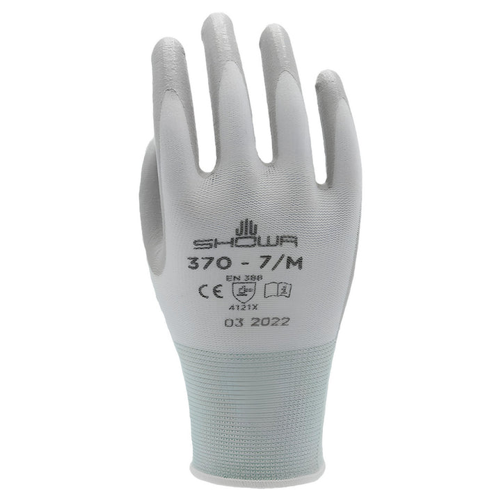 Large White General Purpose Gloves - SHOWA 370WL-08
