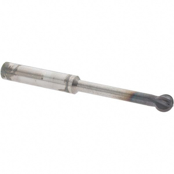 1/4" 4-Flute Solid Carbide Undercutting End Mill, AlTiCrN - Accupro 39781083