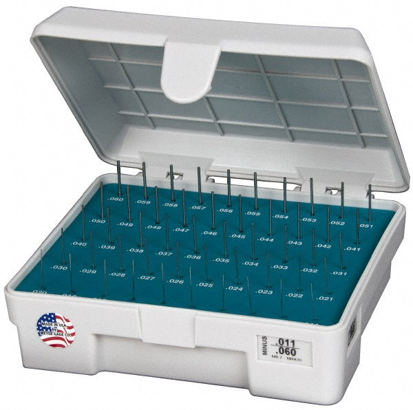 190-Piece Pin Gage - Meyer Gage M-1X-