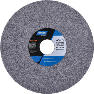 8 x 3/4" 46-Grit Aluminum Oxide Grinding & Cutoff Wheel - Norton 66253044215