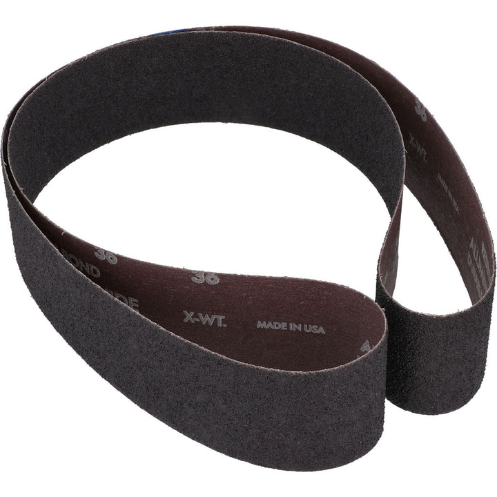 2-1/2 x 60" 36-Grit Aluminum Oxide Belt - Norton 78072721610