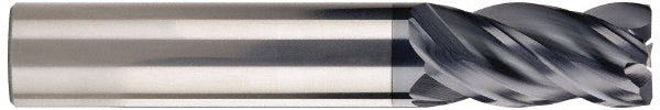 9/16in" 4-Flute Solid Carbide Corner Radius End Mill, TX - SGS 36868