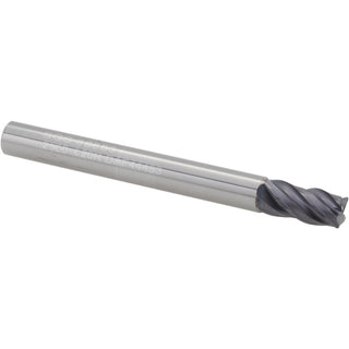 1/4" 4-Flute Solid Carbide Corner Radius End Mill, TX - SGS 36853