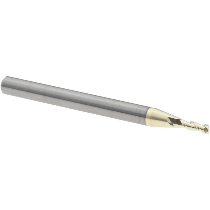 1/16" 2-Flute Solid Carbide Square End Mill, ZrN - Harvey Tool 24162-C7