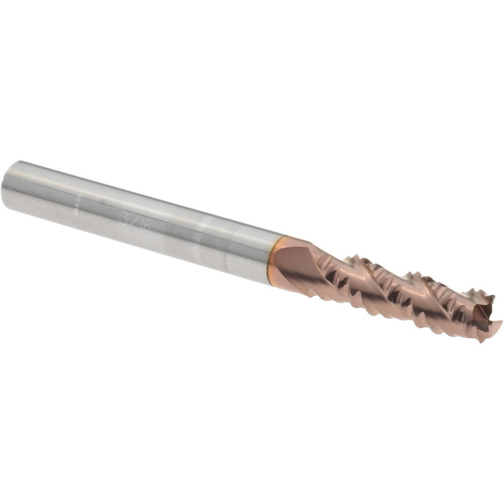 0.1875" 3-Flute Solid Carbide Roughing End Mill, TiCN - ProMax 100-01212