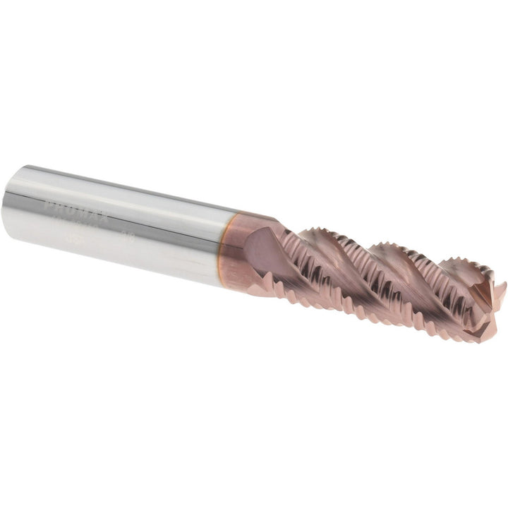 0.375" 4-Flute Solid Carbide Roughing End Mill, TiCN - ProMax 101-02412
