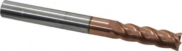 1/4" 4-Flute Solid Carbide Square End Mill, TiCN - ProMax 111-01612