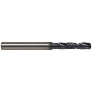 0.2559" Solid Carbide Drill Bit, TiAlN, 140° point - Kennametal 3640705