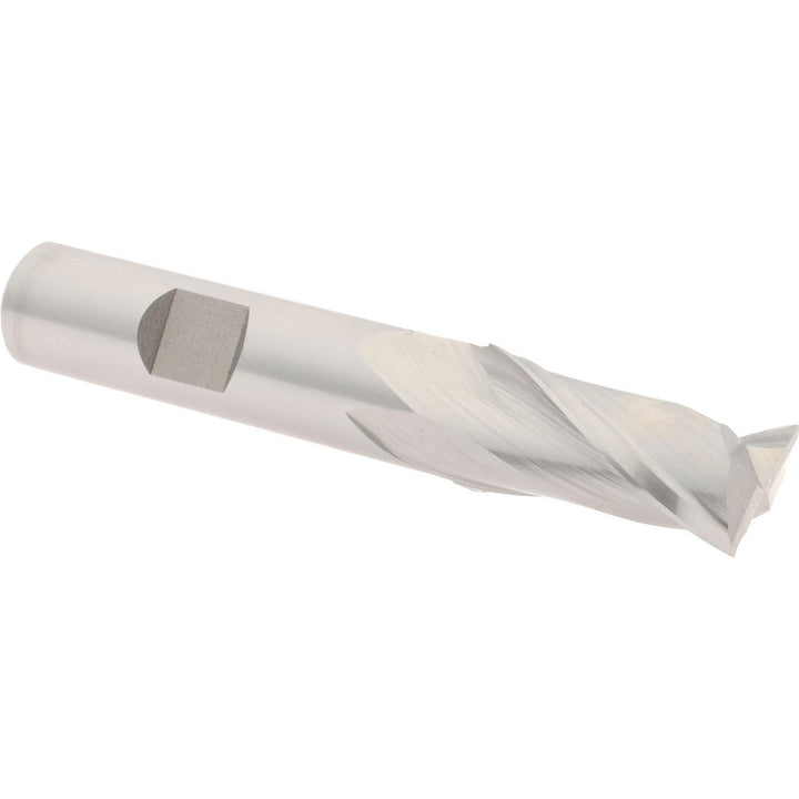 9/16" 2-Flute Cobalt Square End Mill - Hertel E2030036