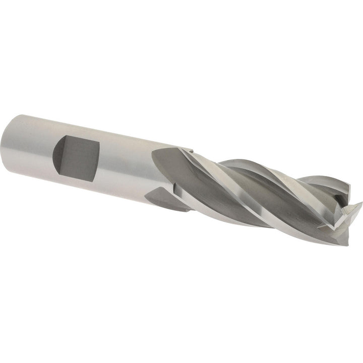 5/8" 4-Flute High Speed Steel Square End Mill - Hertel E1039040