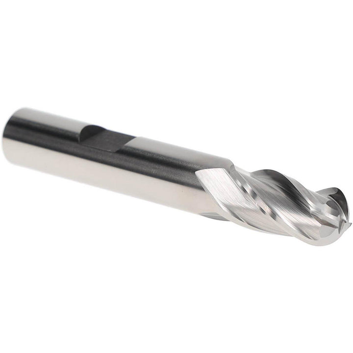 3/8" 4-Flute High Speed Steel Ball End Mill - Hertel E202002402