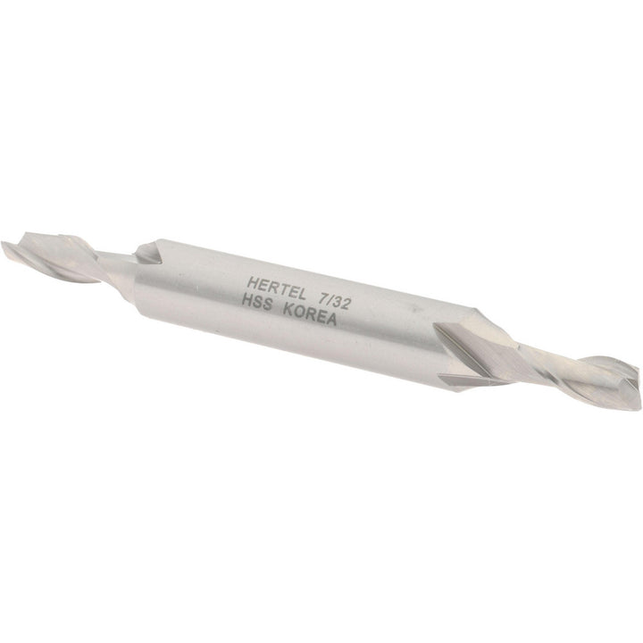 7/32" 2-Flute High Speed Steel Square End Mill - Hertel E1050014
