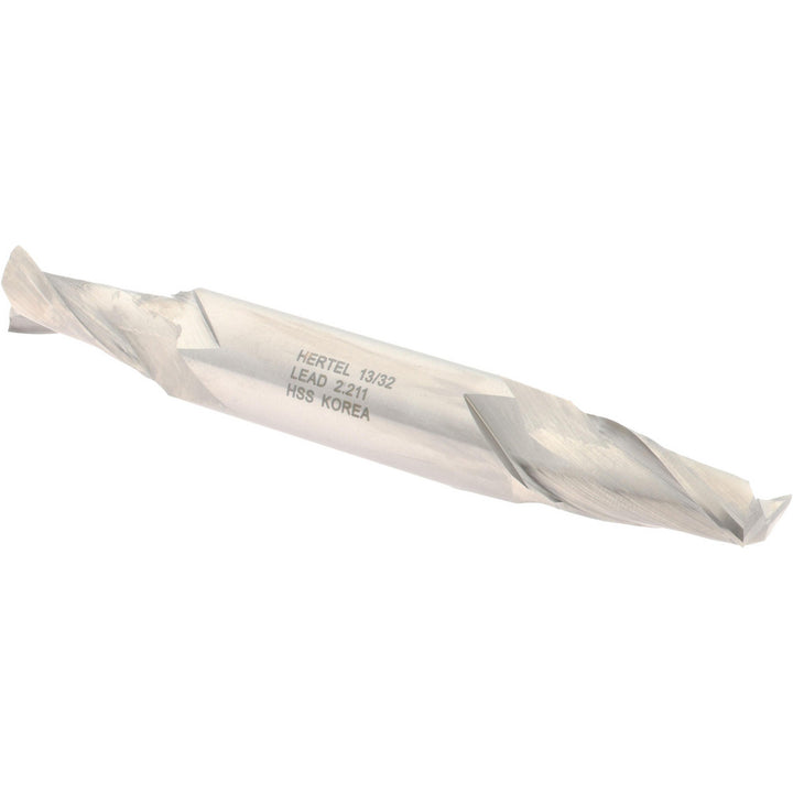 13/32" 2-Flute High Speed Steel Square End Mill - Hertel E1050026